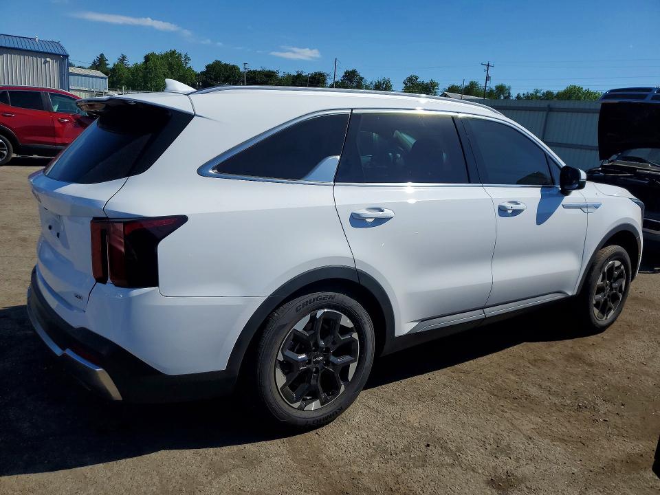2026 Kia Sorento VIN 5XYRLDJC0TG409354 COPART salvage auction — REAR END, Pa - Certificate Of Salvage, sold $15,400 on 2026-07-07 (photo 3)