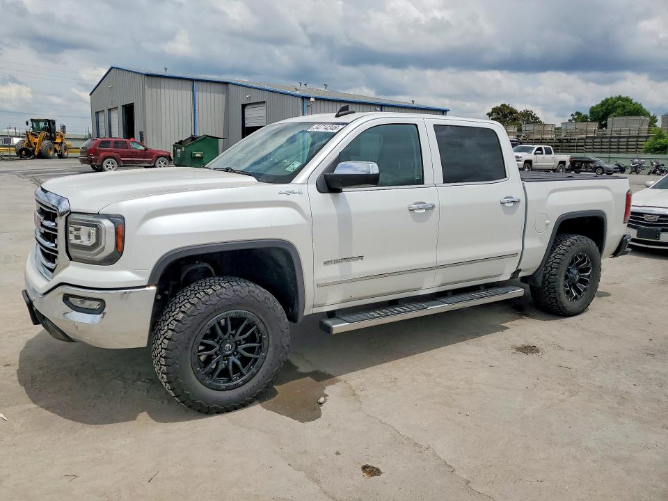 2018 Gmc SIERRA VIN 3GTU2NEJ1JG120574 COPART salvage auction — HAIL, Ok - Cert Of Title-Salvage, sold $14,700 on 2026-08-19 (photo 1)