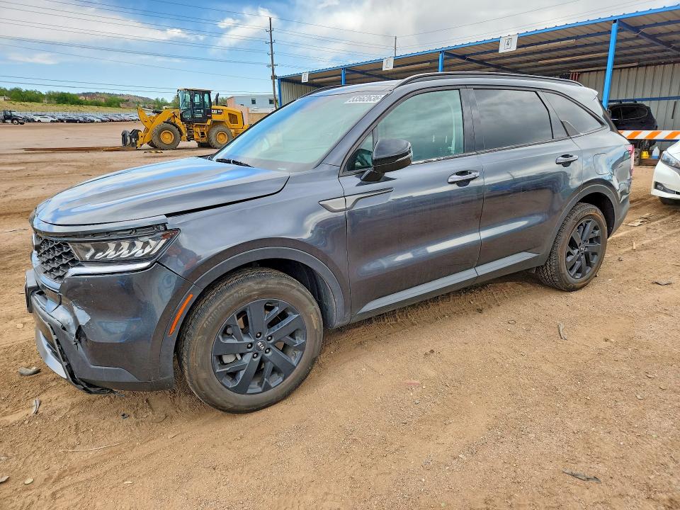 2021 Kia Sorento VIN 5XYRLDLC4MG059676 — COPART salvage auction photo