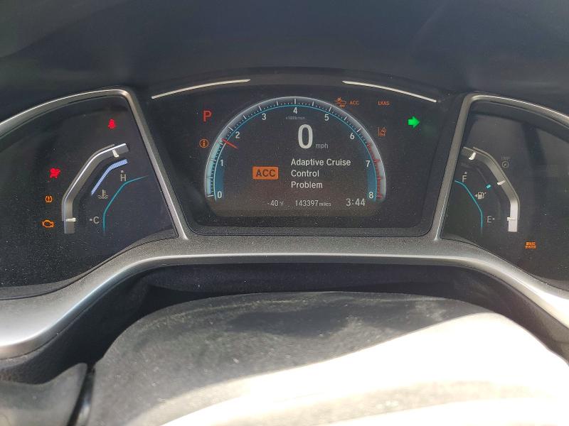 2019 Honda VIN 19XFC1F32KE206228 COPART salvage auction — FRONT END, Nc - Salvage Certificate Of Title, sold $2,550 on 2026-07-02 (photo 9)