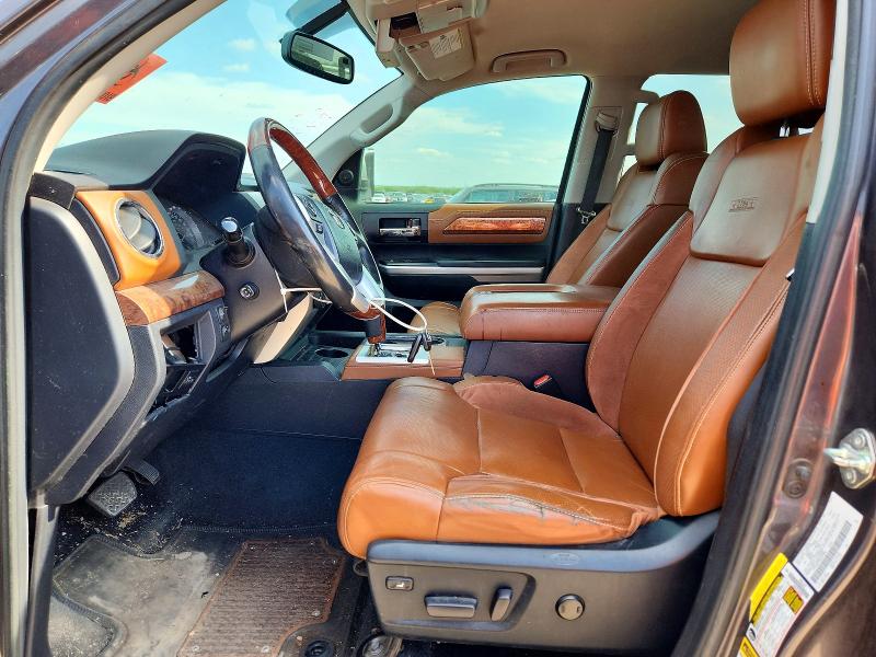 2017 Toyota Tundra VIN 5TFAW5F15HX642359 COPART salvage auction — FRONT END, Tx - Salvage Vehicle Title, sold $11,600 on 2026-07-30 (photo 7)