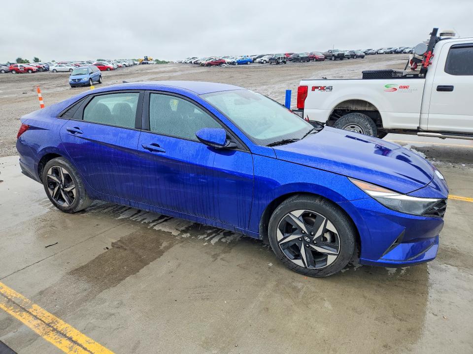 2023 Hyundai VIN KMHLS4AG3PU625582 COPART salvage auction — NORMAL WEAR, Ky - Hail Salvage Brand, sold $6,400 on 2026-07-16 (photo 4)