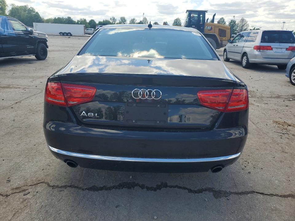 2013 Audi A8 VIN WAURGAFD9DN034088 COPART salvage auction — MINOR DENT/SCRATCHES, Mo - Salvage Certificate Of Title, sold $6,100 on 2026-07-24 (photo 6)