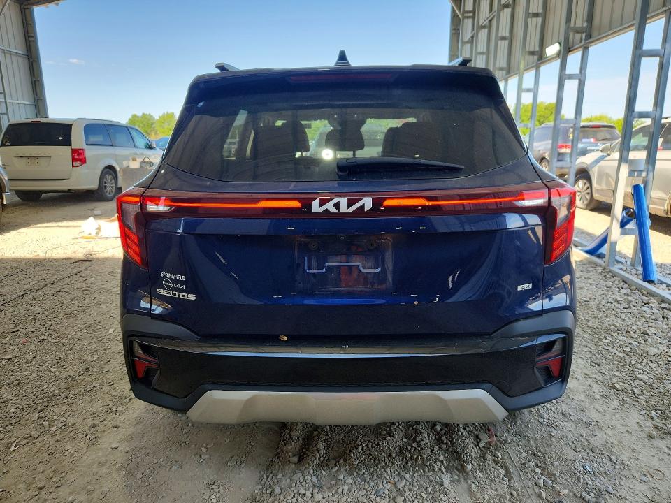 2024 Kia VIN KNDERCAA6R7663744 COPART salvage auction — HAIL, Mo - Salvage Certificate Of Title, sold $7,900 on 2026-07-28 (photo 6)