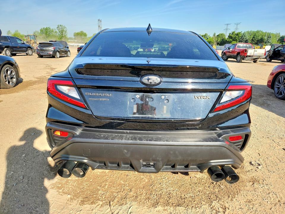 2023 Subaru Wrx VIN JF1VBAF67P9822811 COPART salvage auction — SIDE, Il - Salvage Certificate, sold $5,600 on 2026-07-28 (photo 6)