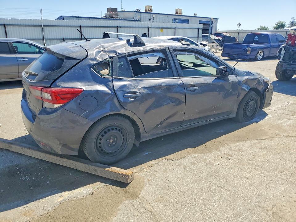 2023 Subaru Impreza VIN 4S3GTAB66P3701728 COPART salvage auction — ROLLOVER, Ca - Salvage Certificate, sold $650 on 2026-07-17 (photo 3)