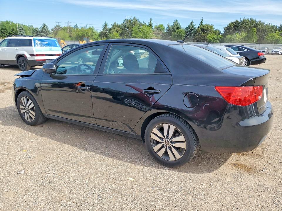 2013 Kia Forte VIN KNAFU4A2XD5718814 COPART salvage auction — FRONT END, Il - Salvage Certificate, sold $600 on 2026-07-14 (photo 2)