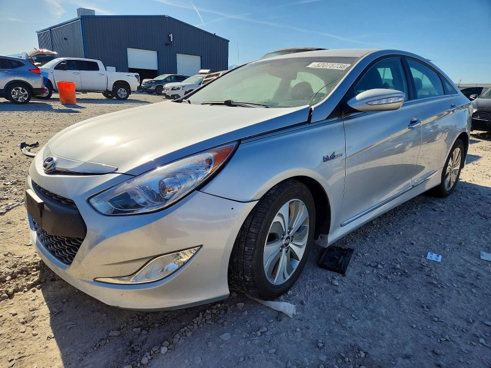 2013 Hyundai Sonata hybrid VIN KMHEC4A41DA098375 COPART salvage auction — SIDE, Ut - Salvage Certificate, sold $225 on 2026-07-28 (photo 1)