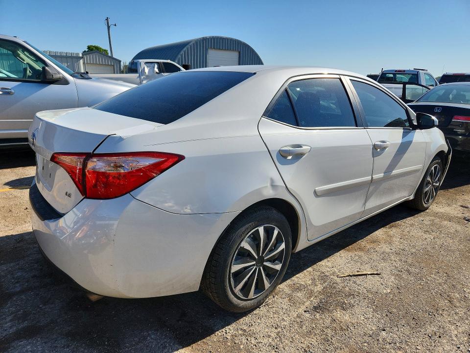 2018 Toyota VIN 5YFBURHE6JP801184 COPART salvage auction — FRONT END, KS, sold $3,700 on 2026-07-27 (photo 3)