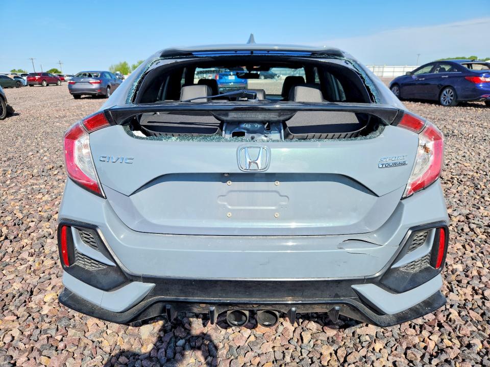 2021 Honda VIN SHHFK7H91MU411512 COPART salvage auction — HAIL, Mo - Salvage Certificate Of Title, sold $8,900 on 2026-07-27 (photo 6)