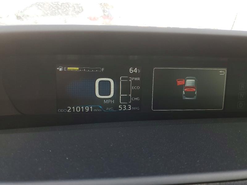 2020 Toyota Prius VIN JTDKARFU9L3116918 COPART salvage auction — REAR END, Co - Salvage Title, sold $5,300 on 2026-07-07 (photo 9)