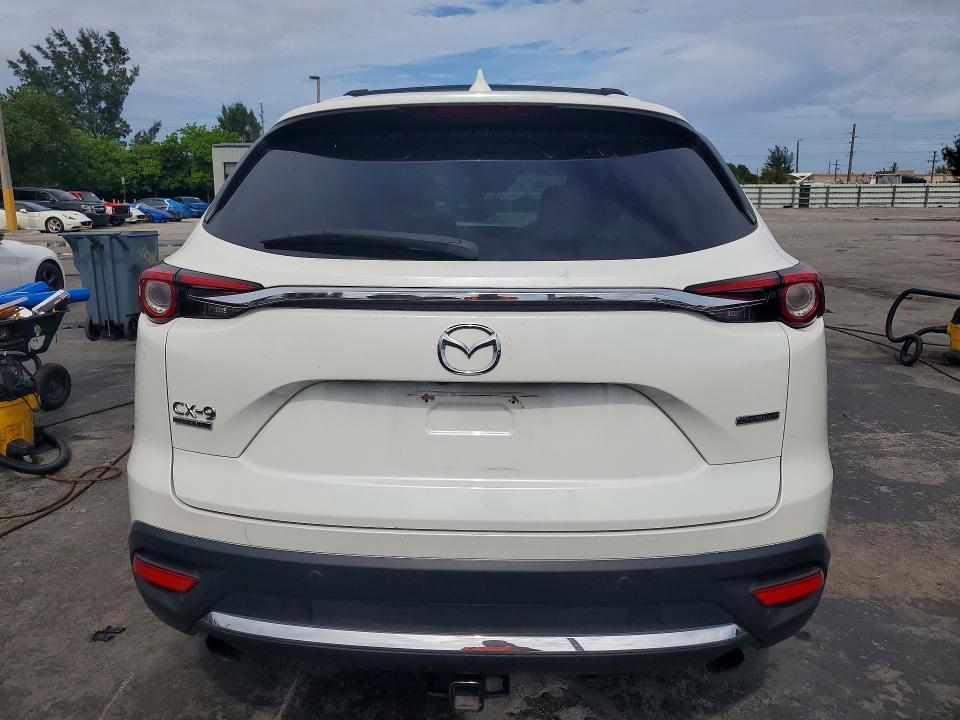 2021 Mazda VIN JM3TCBEY9M0515493 COPART salvage auction — FRONT END, Fl - Certificate Of Destruction, sold $6,300 on 2026-07-27 (photo 6)