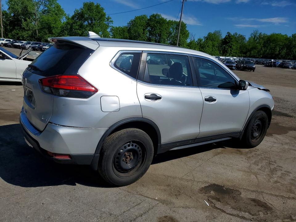 2017 Nissan Rogue VIN JN8AT2MV3HW250357 COPART salvage auction — FRONT END, Ct - Cert Of Title-Salvage, sold $450 on 2026-07-07 (photo 3)