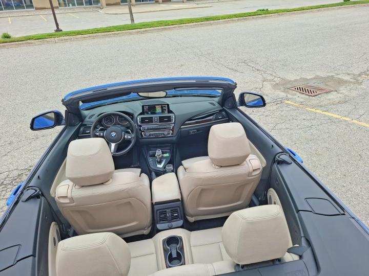 2015 BMW 2er VIN WBA1K7C50FV235358 COPART salvage auction — NORMAL WEAR, On - Permit No Brand - Unfit (P), sold $6,400 on 2026-07-08 (photo 9)