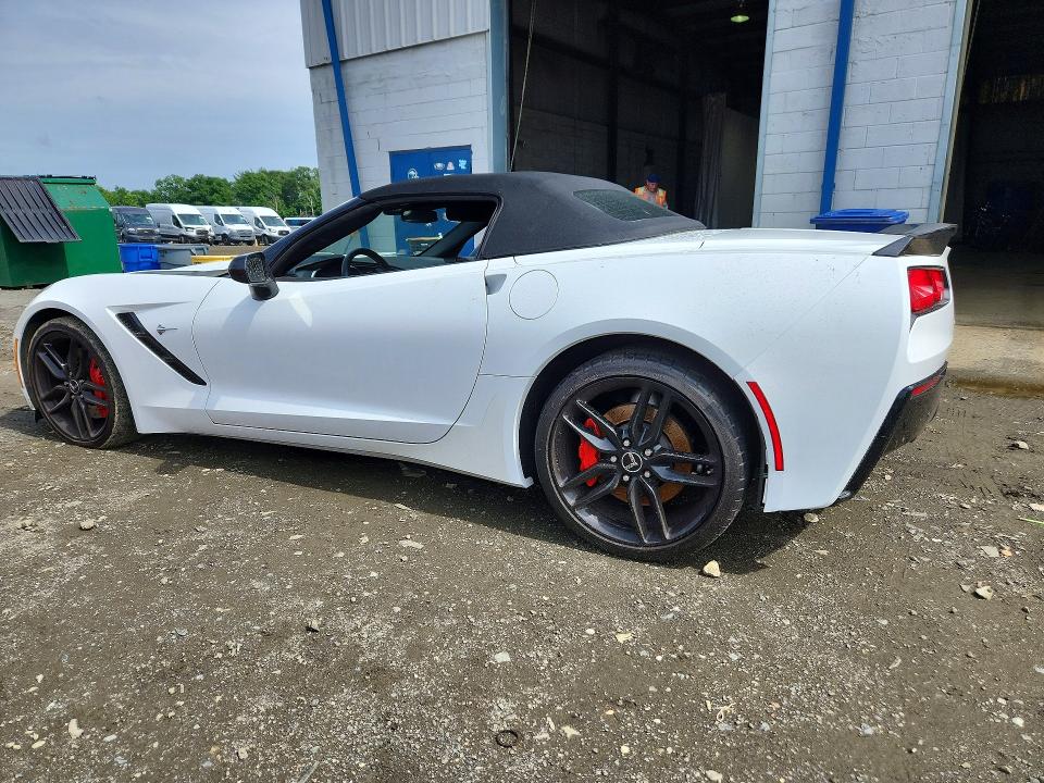 2014 Chevrolet Corvette VIN 1G1YJ3D79E5119659 COPART salvage auction — UNDERCARRIAGE, Nj - Cert Of Title-Salvage, sold $20,500 on 2026-07-27 (photo 2)