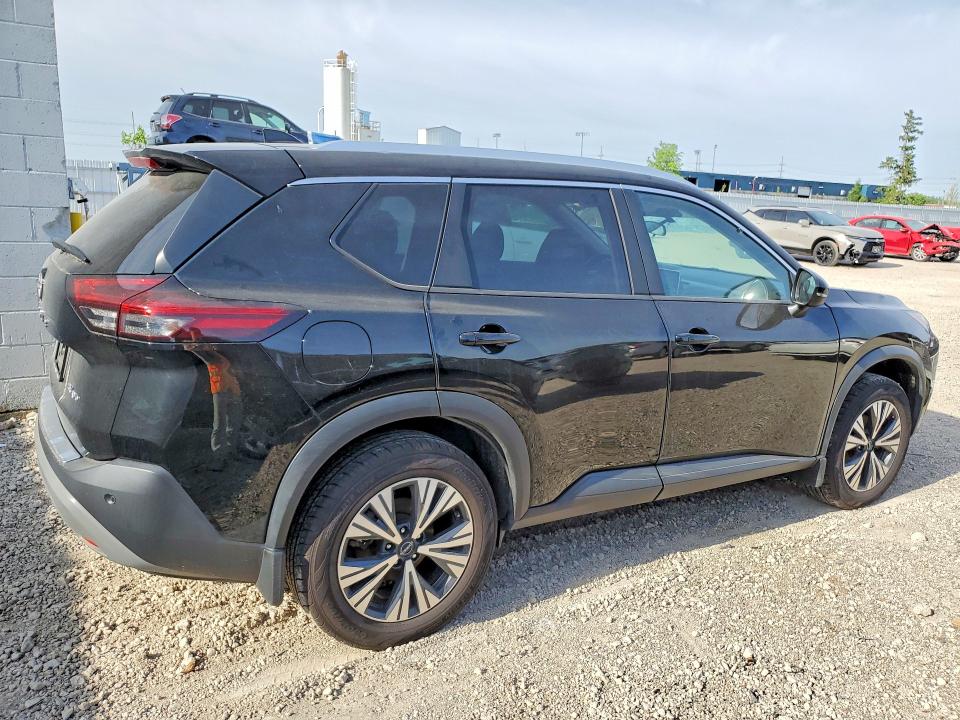 2023 Nissan Rogue VIN 5N1BT3BB7PC741945 COPART salvage auction — HAIL, Ia - Cert Of Title-Salvage Title, sold $80 on 2026-07-29 (photo 3)