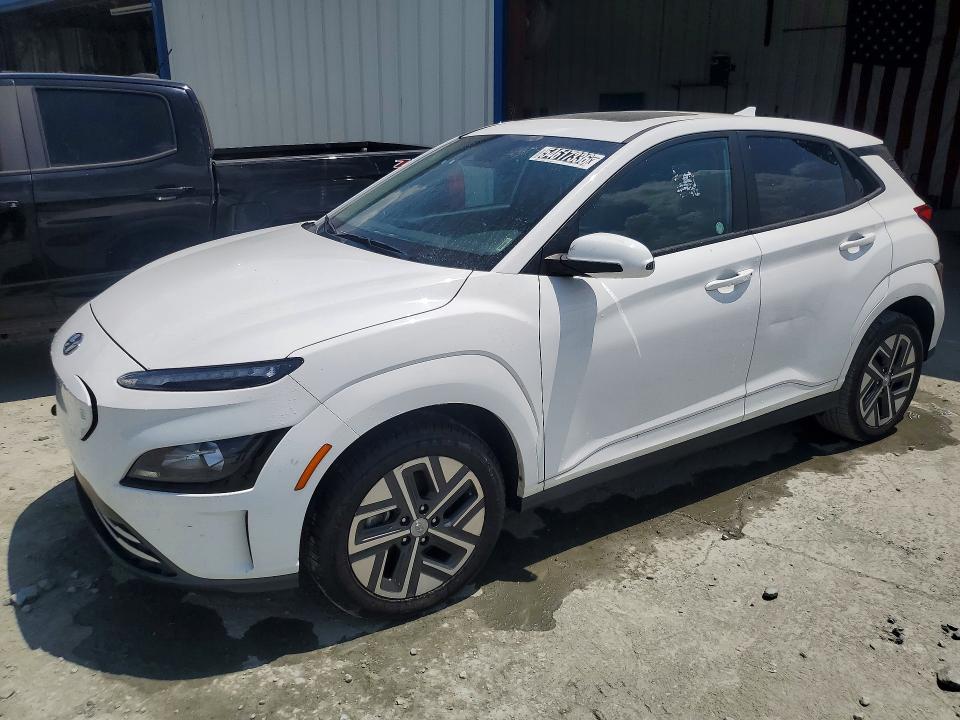 2023 Hyundai Kona VIN KM8K33AG7PU189130 COPART salvage auction — MECHANICAL, Fl - Certificate Of Destruction, sold $7,300 on 2026-07-06 (photo 1)