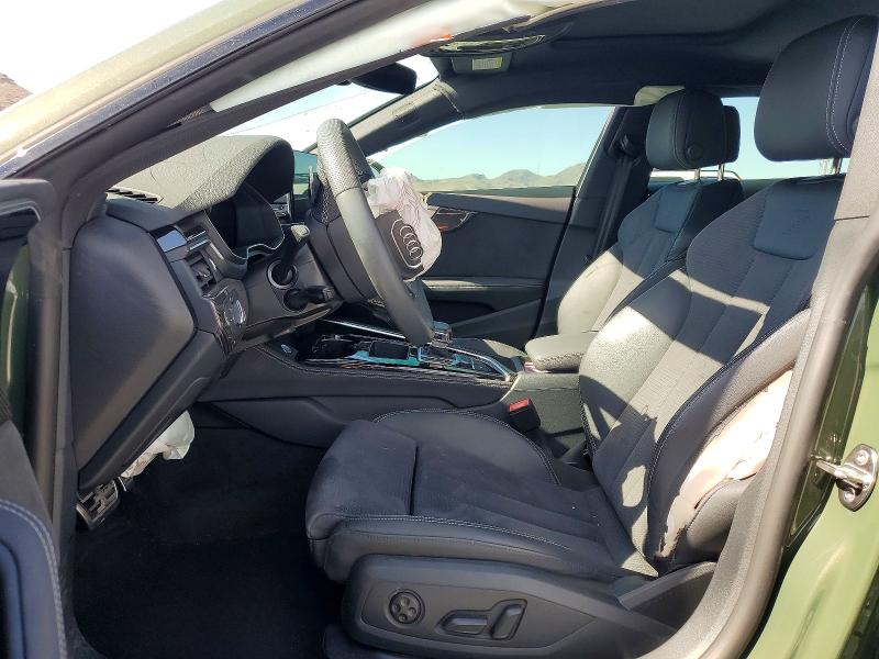 2025 Audi A5 VIN WAUFACF51SA005472 COPART salvage auction — FRONT END, Nv - Salvage Title, sold $8,700 on 2026-07-20 (photo 7)