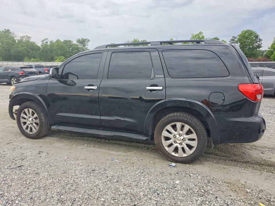 2011 Toyota Sequoia VIN 5TDDW5G19BS050780 COPART salvage auction — FRONT END, Sc - Cert Of Title-Salvage, sold $4,400 on 2026-07-06 (photo 2)