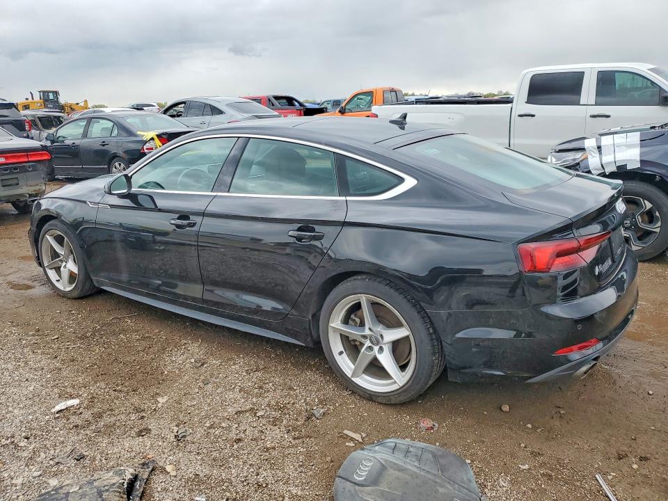 2018 Audi A5 VIN WAUENCF53JA084027 COPART salvage auction — ENGINE BURN, Il - Salvage Certificate, sold $7,900 on 2026-07-07 (photo 2)
