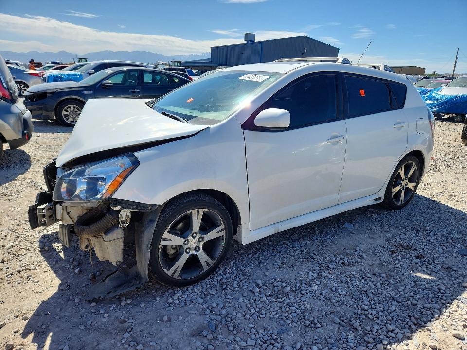 2009 Pontiac Vibe VIN 5Y2SR67099Z476814 COPART salvage auction — FRONT END, Ut - Salvage Certificate, sold $325 on 2026-07-24 (photo 1)