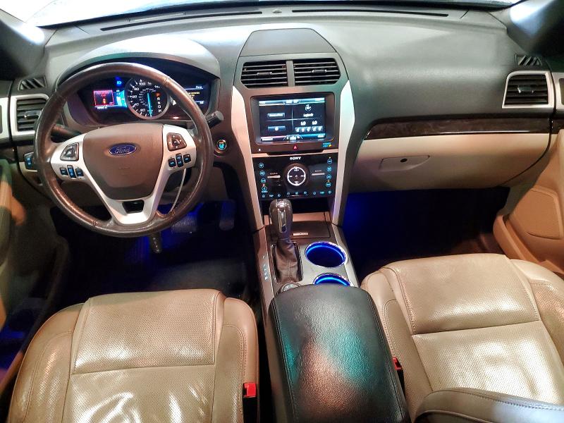 2013 Ford Explorer VIN 1FM5K8F82DGA30069 COPART salvage auction — FRONT END, Mi - Certificate Of Title, sold $225 on 2026-07-03 (photo 8)