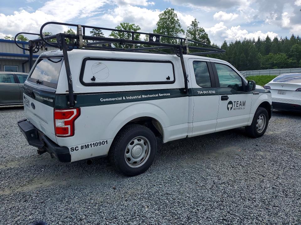 2018 Ford F-150 VIN 1FTEX1CB1JFA33088 COPART salvage auction — REAR END, NC - SALVAGE CERTIFICATE OF TITLE, sold $4,050 on 2026-07-02 (photo 3)