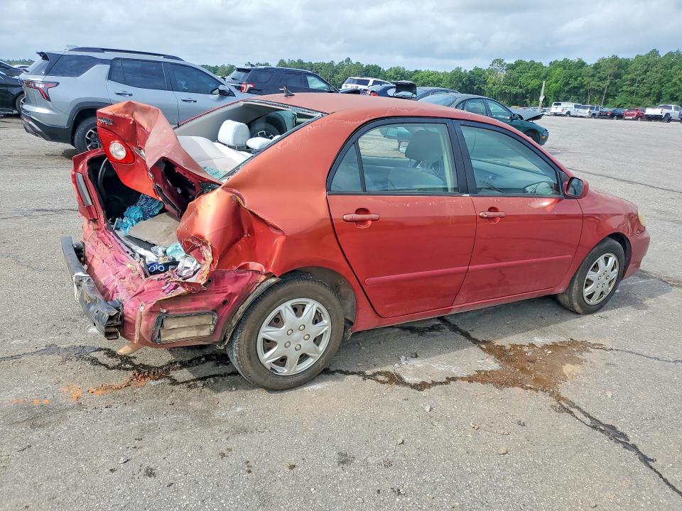 2006 Toyota Corolla VIN JTDBR32E460083322 COPART salvage auction — REAR END, Al - Cert Of Title-Salvage Title, sold $500 on 2026-07-20 (photo 3)