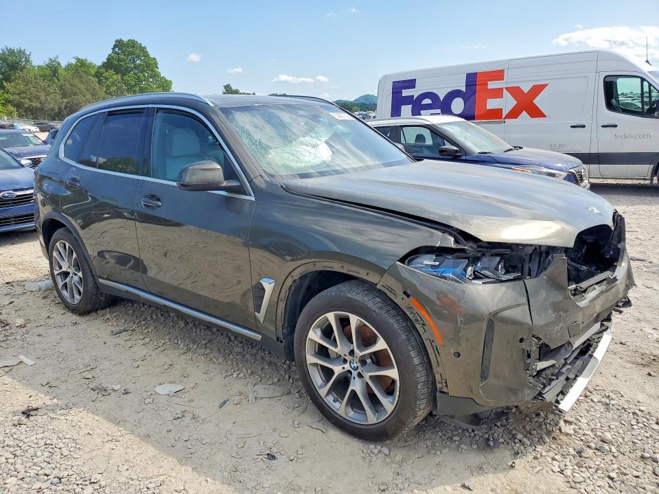 2025 BMW X5 VIN 5UX23EU05S9W72060 COPART salvage auction — Front End, KY - CERT OF TITLE-SALVAGE (P), sold $35,000 on 2026-06-25 (photo 4)