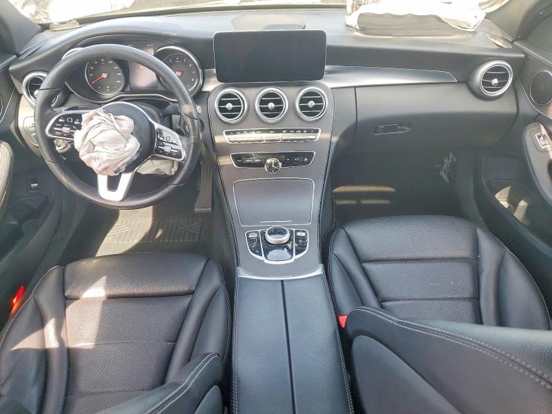 2020 Mercedes-benz C-klasse VIN WDDWF8DB8LR564391 COPART salvage auction — FRONT END, CA - SALVAGE CERTIFICATE, sold $2,050 on 2026-07-02 (photo 8)