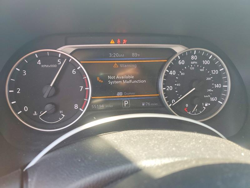 2022 Nissan Sentra VIN 3N1AB8CVXNY205944 COPART salvage auction — REAR END, AL - CERT OF TITLE-SALVAGE TITLE, sold $2,600 on 2026-07-09 (photo 9)