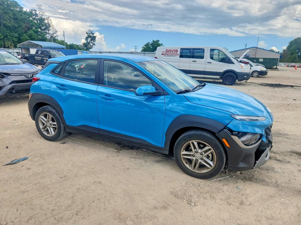 2023 Hyundai Kona VIN KM8K22AB6PU995638 COPART salvage auction — FRONT END, Fl - Cert Of Title Slvg Rebuildable, sold $5,300 on 2026-07-10 (photo 4)