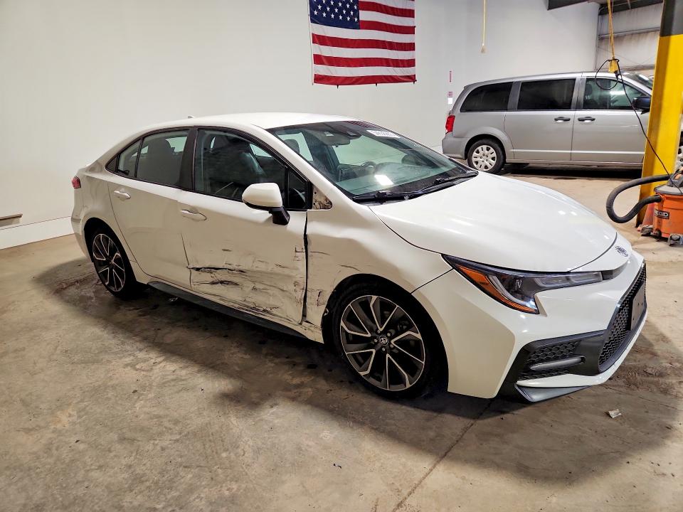 2021 Toyota VIN 5YFS4MCE9MP067056 COPART salvage auction — SIDE, Nj - Cert Of Title-Salvage, sold $6,100 on 2026-07-20 (photo 4)
