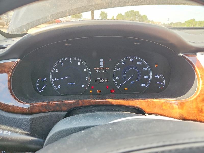 2012 Hyundai Equus VIN KMHGH4JH6CU052356 COPART salvage auction — SIDE, Al - Cert Of Title-Salvage Title, sold $350 on 2026-07-08 (photo 9)