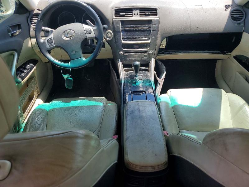 2013 Lexus Is VIN JTHBF5C25D5188183 COPART salvage auction — NORMAL WEAR, TX - CERTIFICATE OF TITLE, sold $1,950 on 2026-08-24 (photo 8)