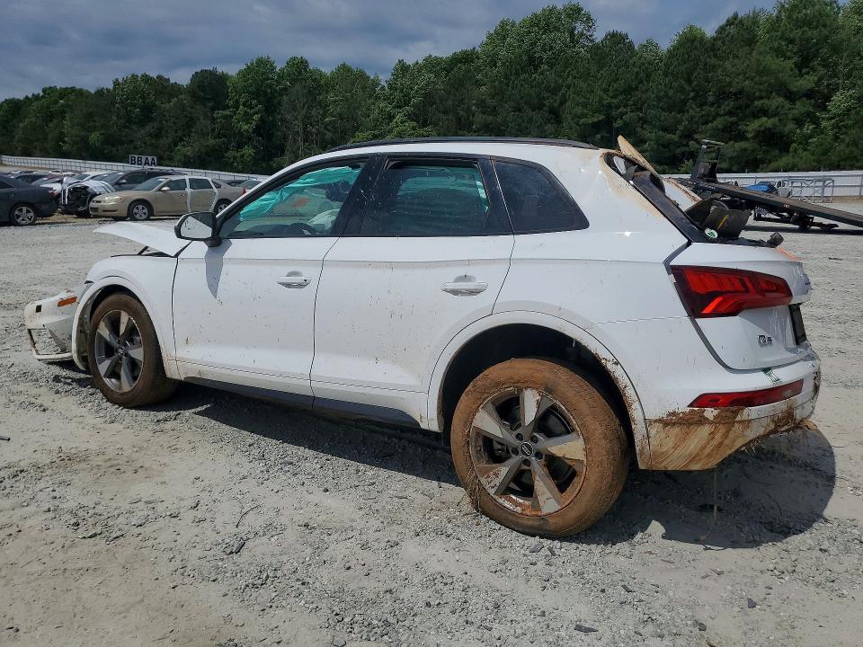 2020 Audi Q5 VIN WA1ANAFY2L2093437 COPART salvage auction — ROLLOVER, Ga - Cert Of Title-Salvage, sold $400 on 2026-07-15 (photo 2)
