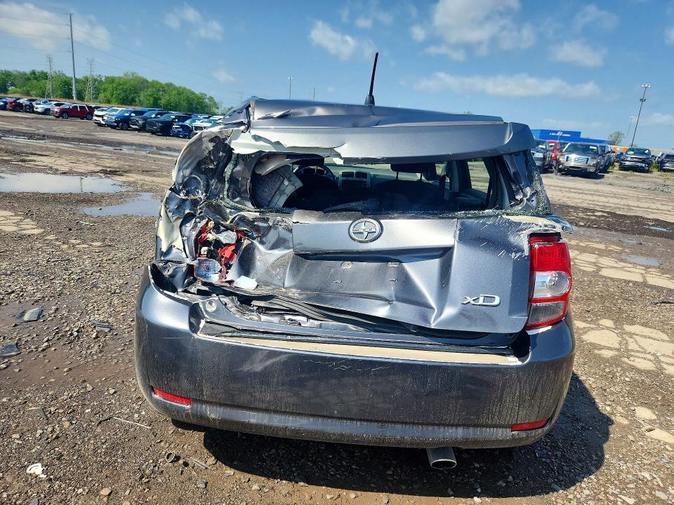 2014 Scion Xd VIN JTKKUPB42E1041472 COPART salvage auction — REAR END, MI - CERTIFICATE OF TITLE, sold $375 on 2026-07-02 (photo 6)