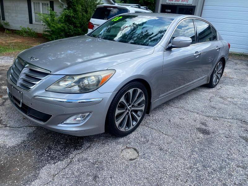 2013 Hyundai Genesis VIN KMHGC4DHXDU241748 COPART salvage auction — NORMAL WEAR, Ga - Certificate Of Title (P), sold $575 on 2026-07-08 (photo 2)