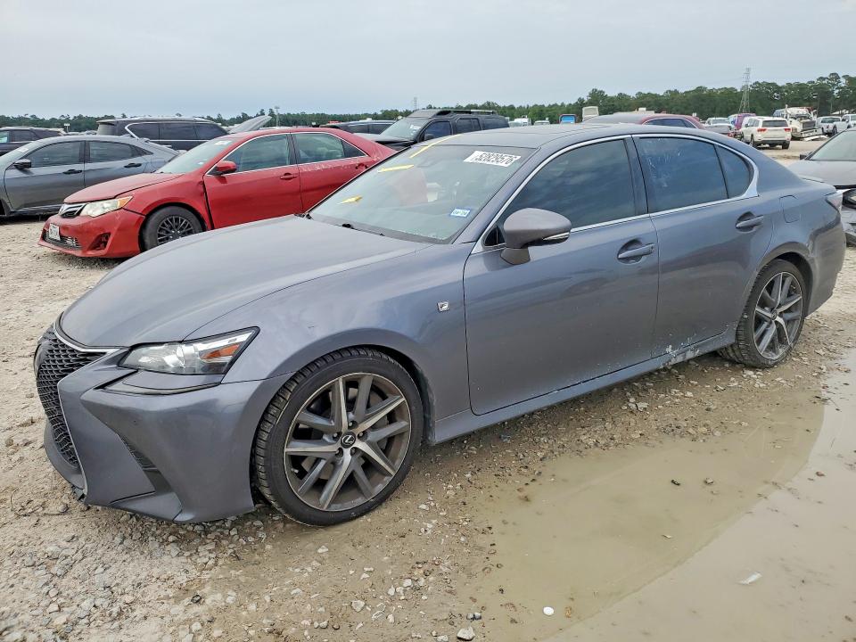 2016 Lexus Gs VIN JTHBZ1BL0GA002720 COPART salvage auction — SIDE, TX - SALVAGE VEHICLE TITLE, sold $6,300 on 2026-07-28 (photo 1)