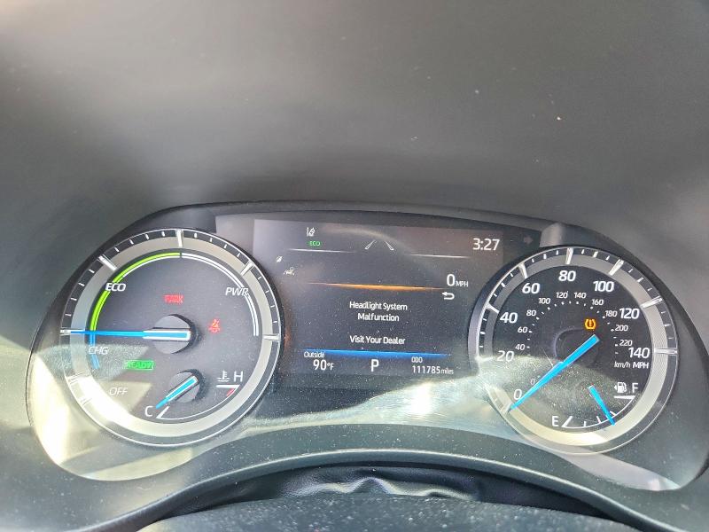 2021 Toyota Highlander VIN 5TDFARAH6MS004699 COPART salvage auction — FRONT END, GA - CERT OF TITLE-SALVAGE, sold $17,300 on 2026-07-09 (photo 9)