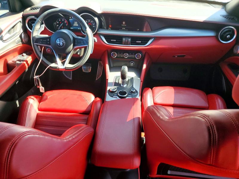 2019 Alfa romeo VIN ZASPAKBN2K7C49398 COPART salvage auction — REAR END, Ca - Salvage Certificate, sold $8,300 on 2026-07-20 (photo 8)