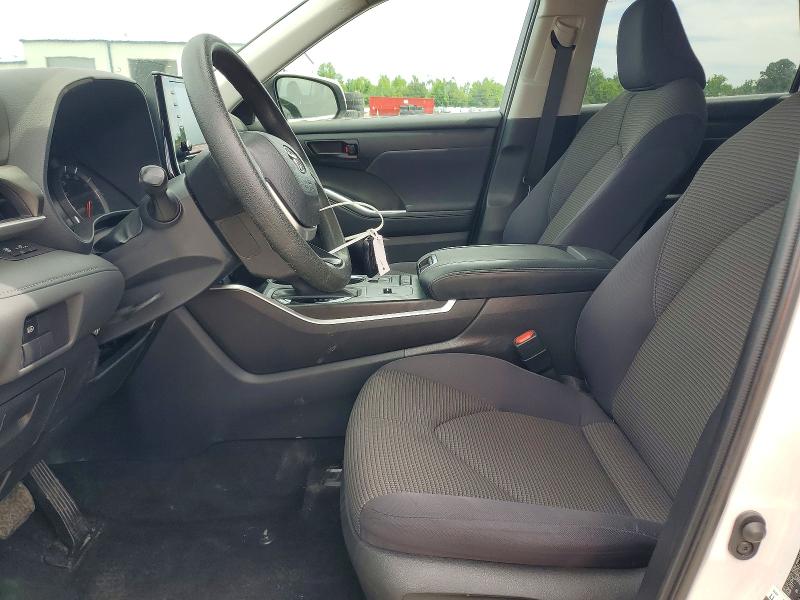 2022 Toyota Highlander VIN 5TDCZRAH9NS557330 COPART salvage auction — MINOR DENT/SCRATCHES, Nc - Salvage Certificate Of Title, sold $18,900 on 2026-07-20 (photo 7)