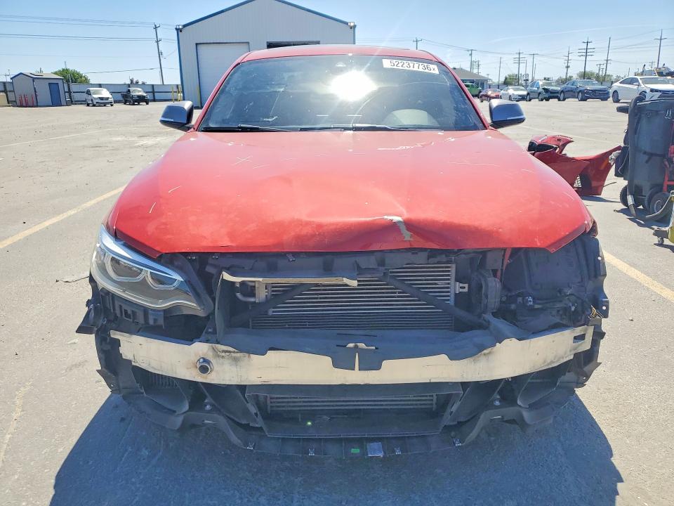 2015 BMW M2 VIN WBA1J7C55FV253972 COPART salvage auction — FRONT END, Id - Salvage Certificate Of Title, sold $7,500 on 2026-08-27 (photo 5)
