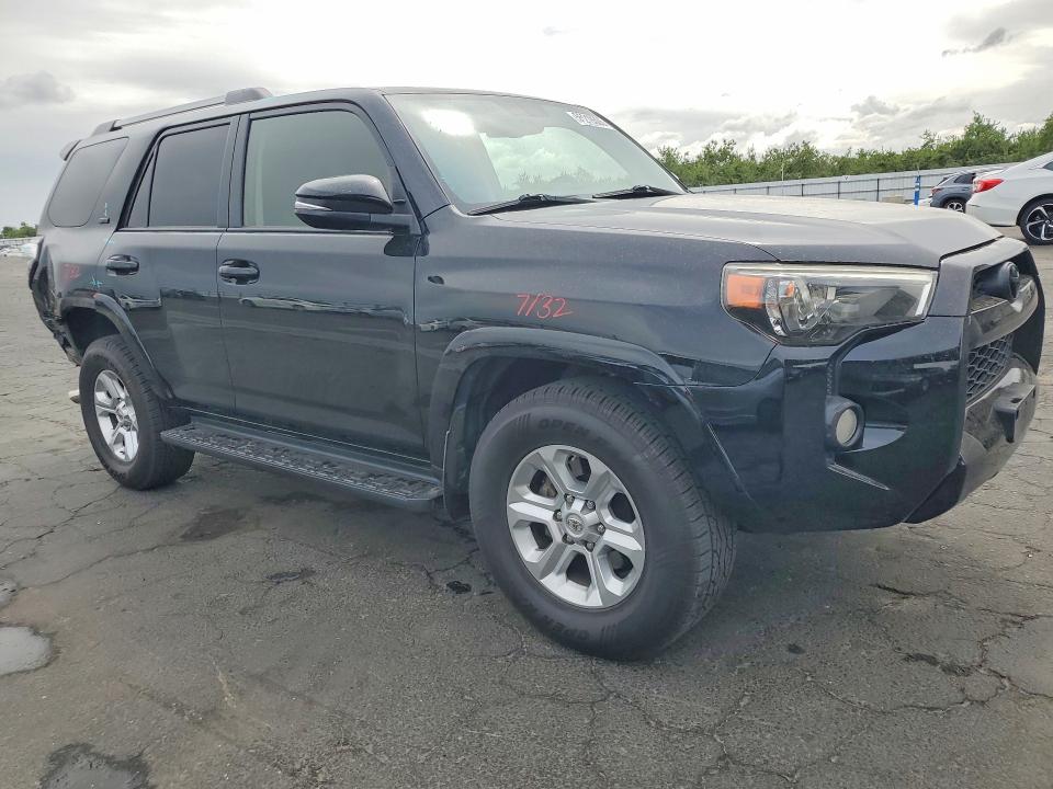 2019 Toyota 4runner VIN JTEZU5JR0K5211027 COPART salvage auction — REAR END, Ca - Salvage Certificate, sold $10,900 on 2026-07-09 (photo 4)