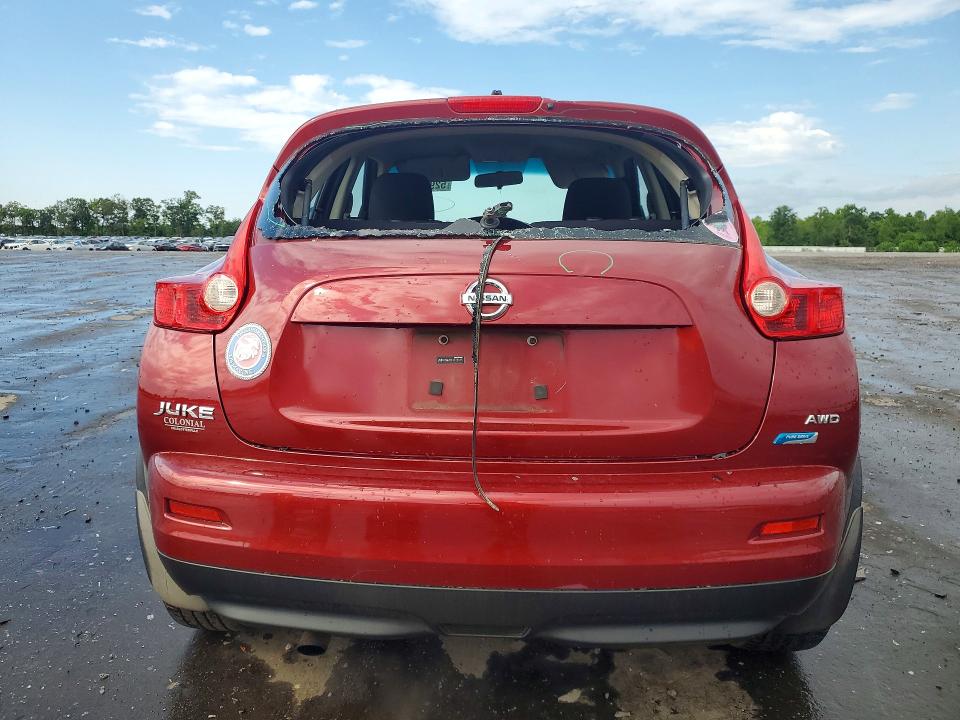 2012 Nissan VIN JN8AF5MV6CT121015 COPART salvage auction — REAR END, Va - Cert Of Title - Salvage, sold $750 on 2026-07-22 (photo 6)