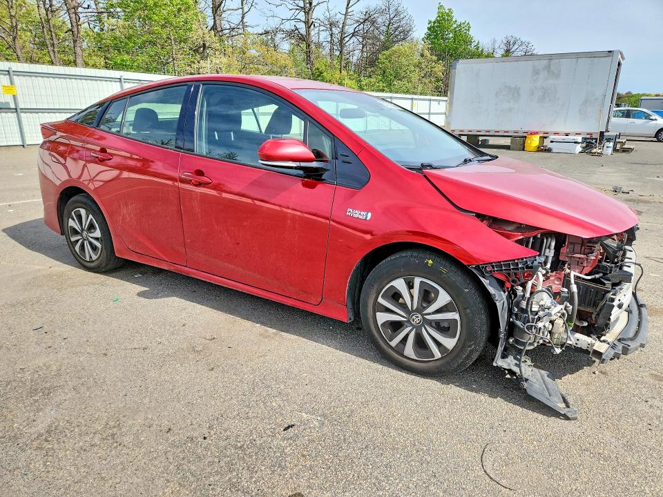 2018 Toyota Prius VIN JTDKARFP0J3077952 COPART salvage auction — FRONT END, Ny - Mv-907A Salvage Certificate, sold $2,900 on 2026-07-06 (photo 4)