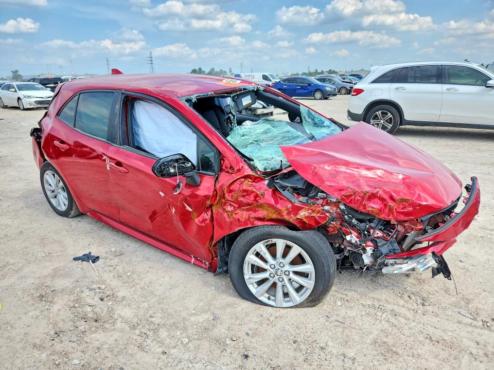 2025 Toyota Corolla VIN JTND4MBE1S3248955 COPART salvage auction — ALL OVER, Tx - Salvage Vehicle Title, sold $2,550 on 2026-07-07 (photo 4)