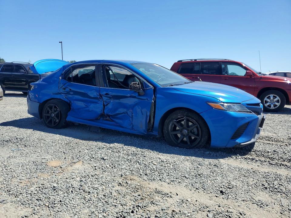 2020 Toyota Camry VIN 4T1G11AKXLU353095 COPART salvage auction — SIDE, Ca - Salvage Certificate, sold $4,750 on 2026-07-02 (photo 4)