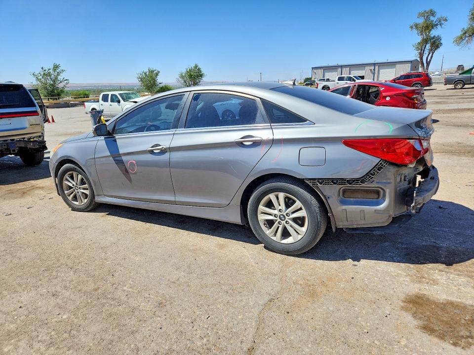 2014 Hyundai Sonata VIN 5NPEB4ACXEH860224 COPART salvage auction — FRONT END, Nm - Cert Of Title-Salvage, sold $925 on 2026-07-13 (photo 2)