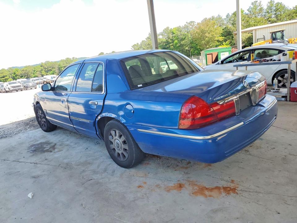 2005 Mercury Grand marquis VIN 2MEFM74W65X608277 COPART salvage auction — FRONT END, Al - Cert Of Title-Salvage Title, sold $250 on 2026-07-28 (photo 2)